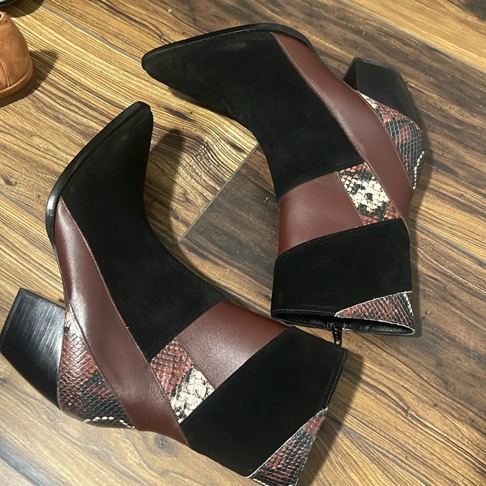 NWT matisse leather western boots, size 7